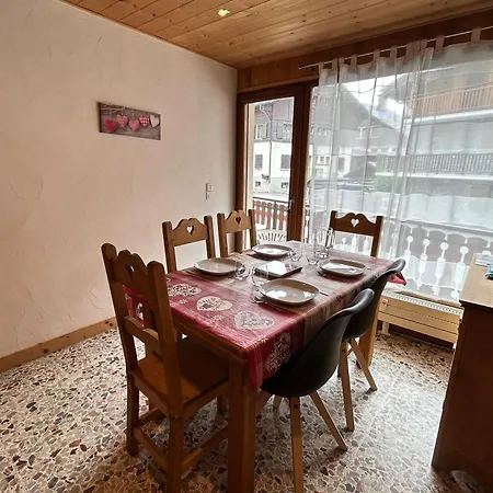 Aux Gets - Terrasse, Cheminee, Proche Centre, Classe 2 Etoiles, 4 Pers. - Fr-1-623-185 Les Gets
